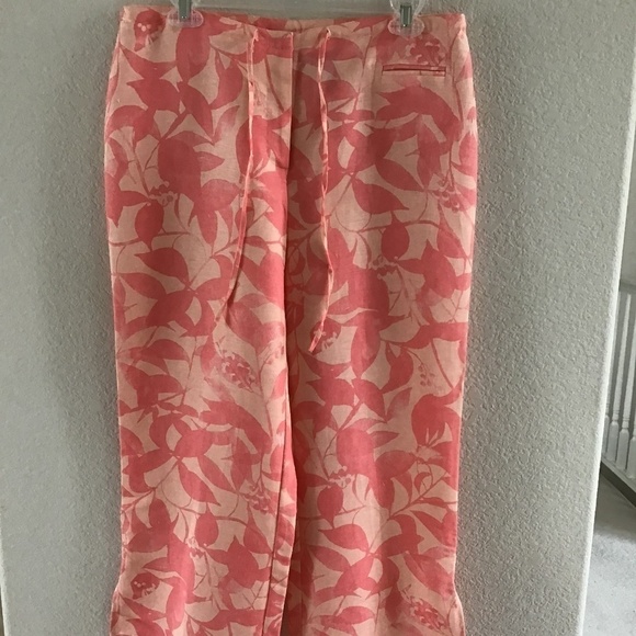 JH COLLECTIBLES SIZE 10 TROPICAL CAPRI PANTS - Picture 2 of 8